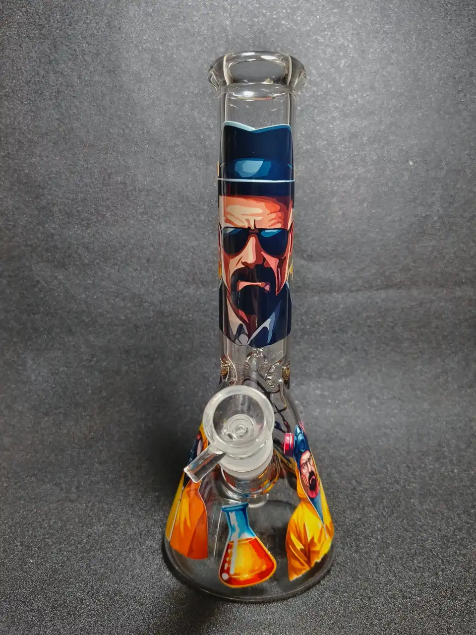 Breaking Bad Heisenberg Chemistry Lab Beaker Glass Bong