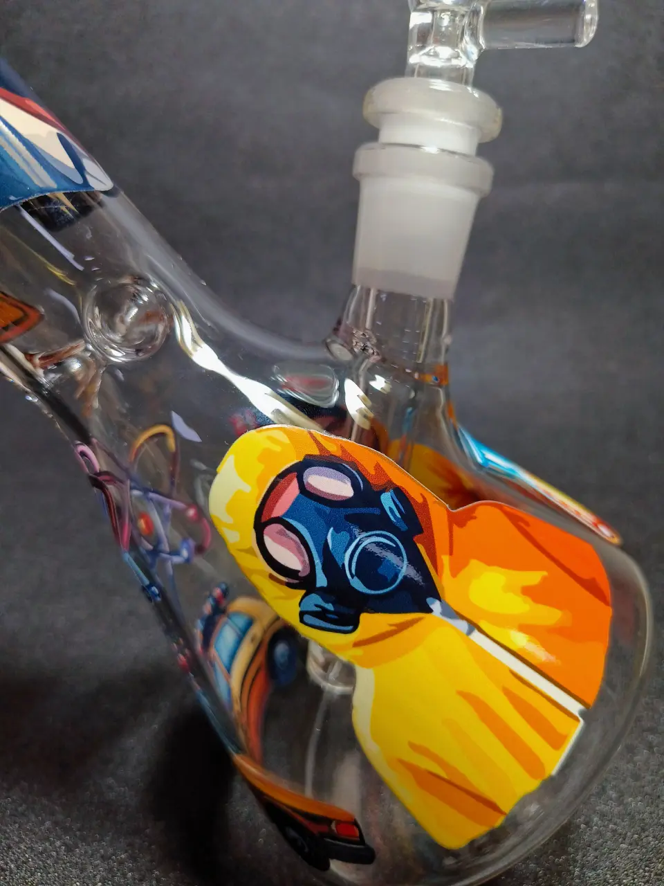 Breaking Bad Heisenberg Chemistry Lab Beaker Glass Bong