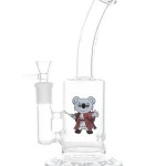 10" Cartoon Koala Inline Perc Glass Bong