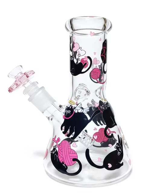 charming-black-cat-beaker-glass-bong-5