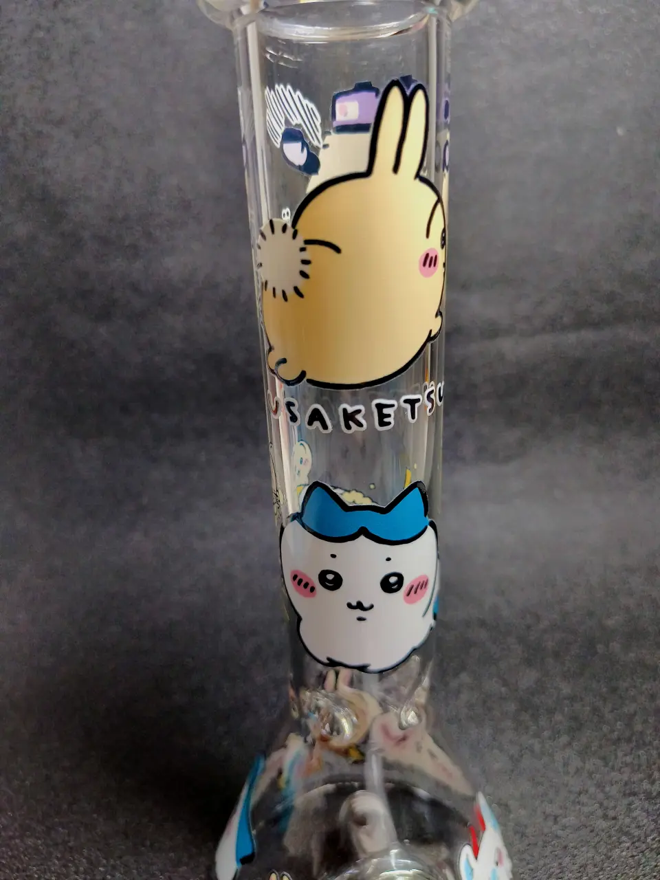 Chiikawa Hachiware Usagi Cute Beaker Glass Bong