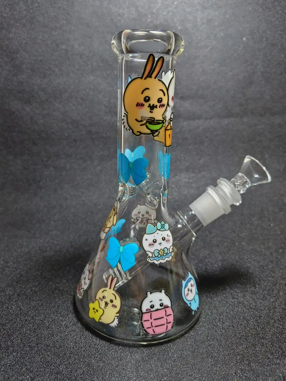 Chiikawa Hachiware Usagi Cute Daily Life Beaker Glass Bong