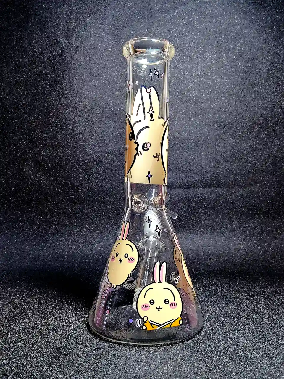 10" Chiikawa Usagi Yaha! Anime Beaker Glass Bong