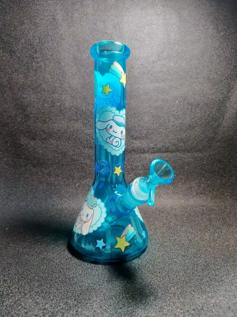 10" Cinnamoroll Cloud & Starry Sky Beaker Glass Bong