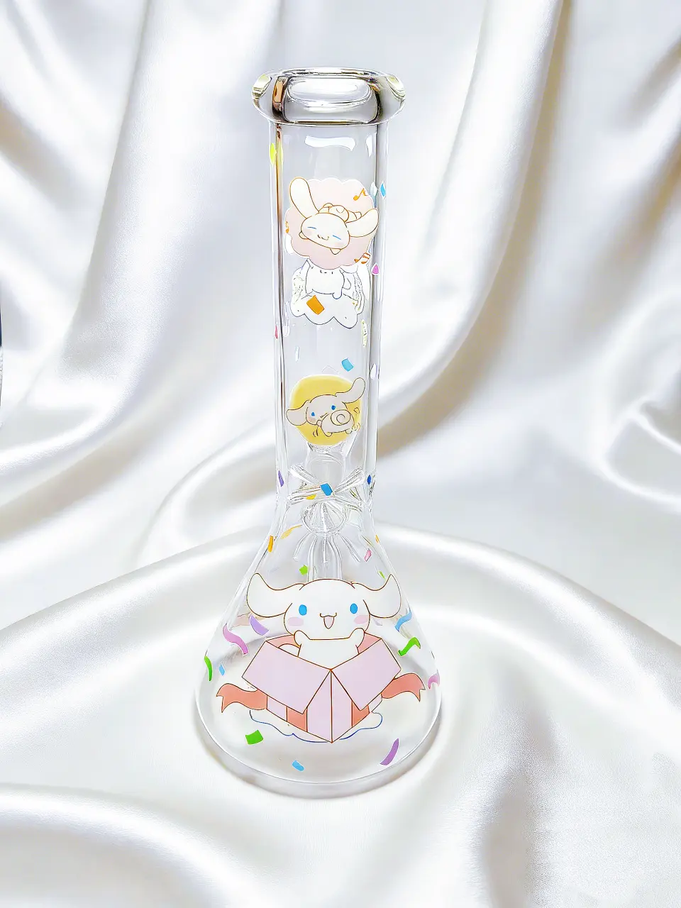 10" Cinnamoroll Surprise Party Gift Box Beaker Glass Bong