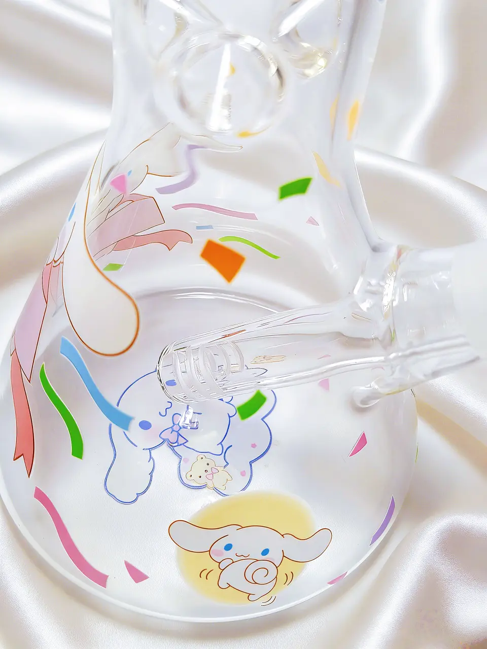10" Cinnamoroll Surprise Party Gift Box Beaker Glass Bong
