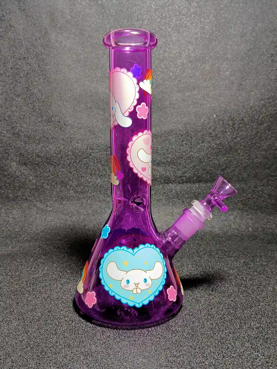 cinnamoroll-purple-rainbow-cloud-beaker-glass-bong
