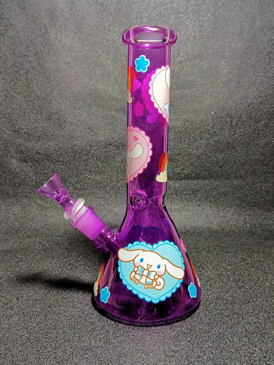 cinnamoroll-purple-rainbow-cloud-beaker-glass-bong
