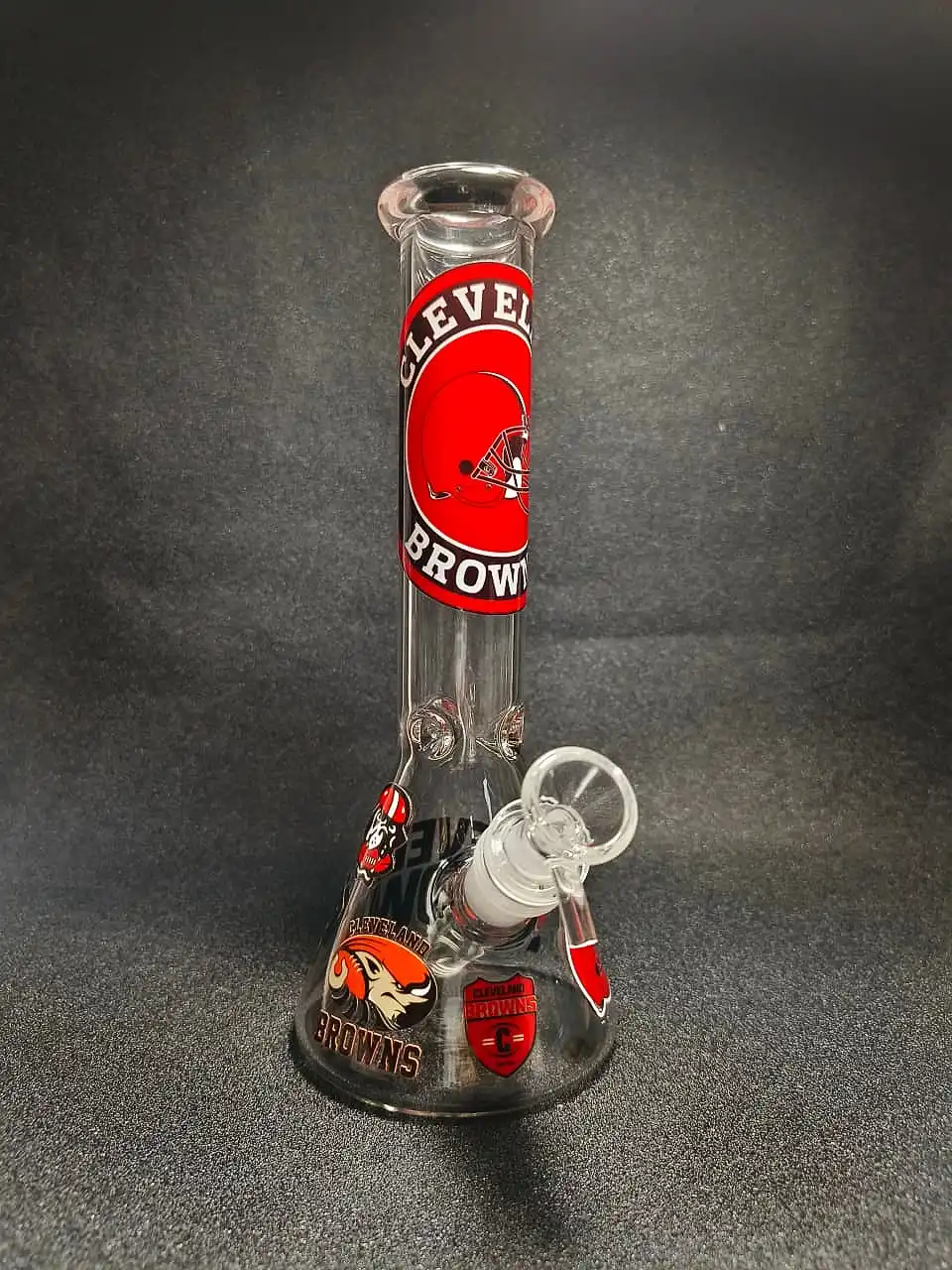 10" Cleveland Browns NFL Beaker Glass Bong