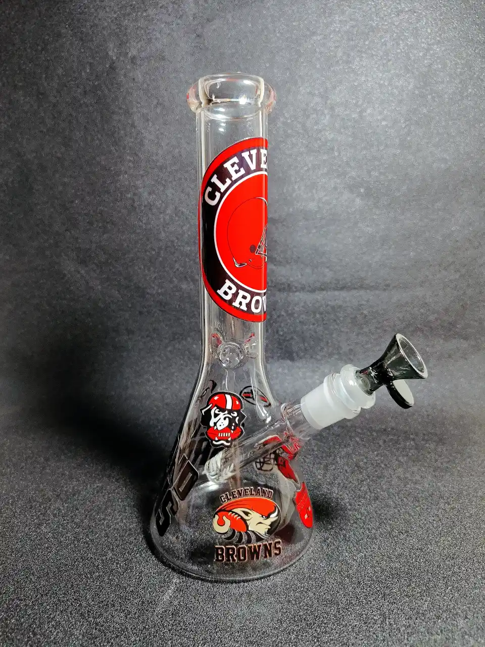 10″ Cleveland Browns NFL Beaker Glass Bong