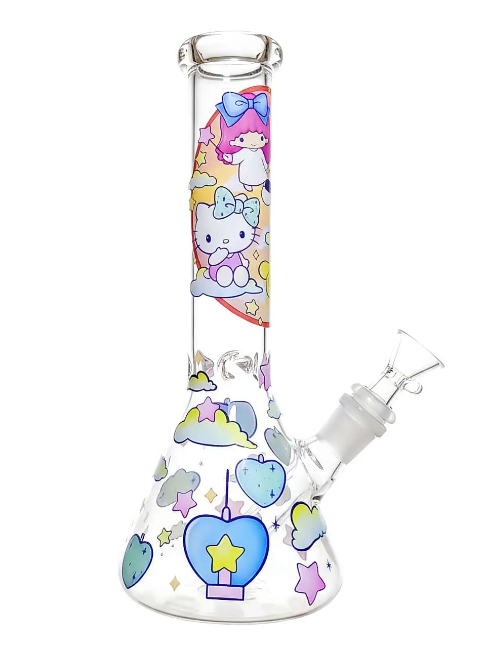 10" Cloud Dream Sanrio All-Stars Beaker Glass Bong