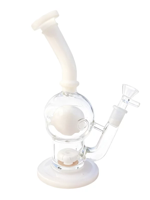 7" Colorful Mini Glass Bong Dab Rig