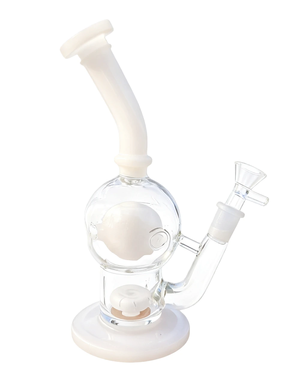 7" Colorful Mini Glass Bong Dab Rig