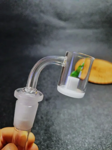 Core Reactor Opaque Bottom Quartz Banger with Central Pillar- 14mm male/ 90°