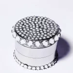Crystal Bling Mini Herb Grinder – Sparkle Meets Smooth Grinding