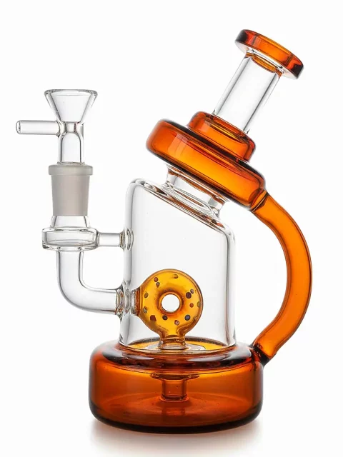 7″ Cute Doughnut Mini Glass Bong 7" Cute Doughnut Mini Glass Bong