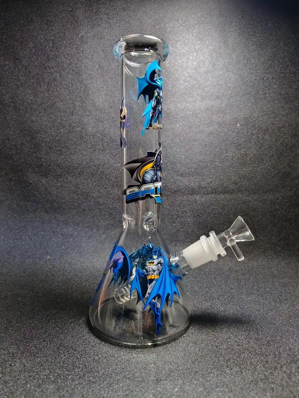 10" Dark Knight Batman Beaker Glass Bong