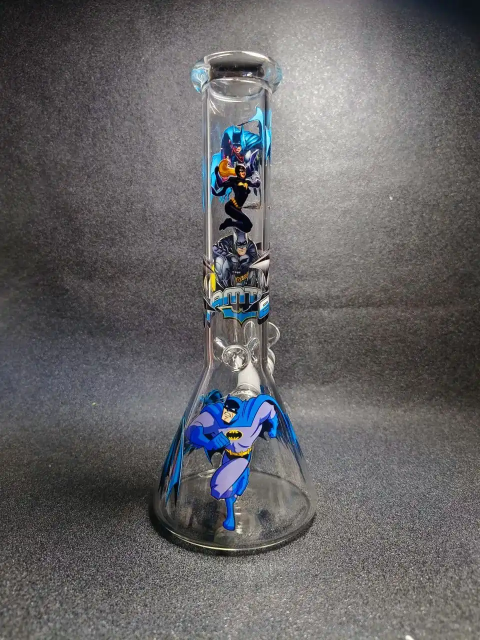 10" Dark Knight Batman Beaker Glass Bong