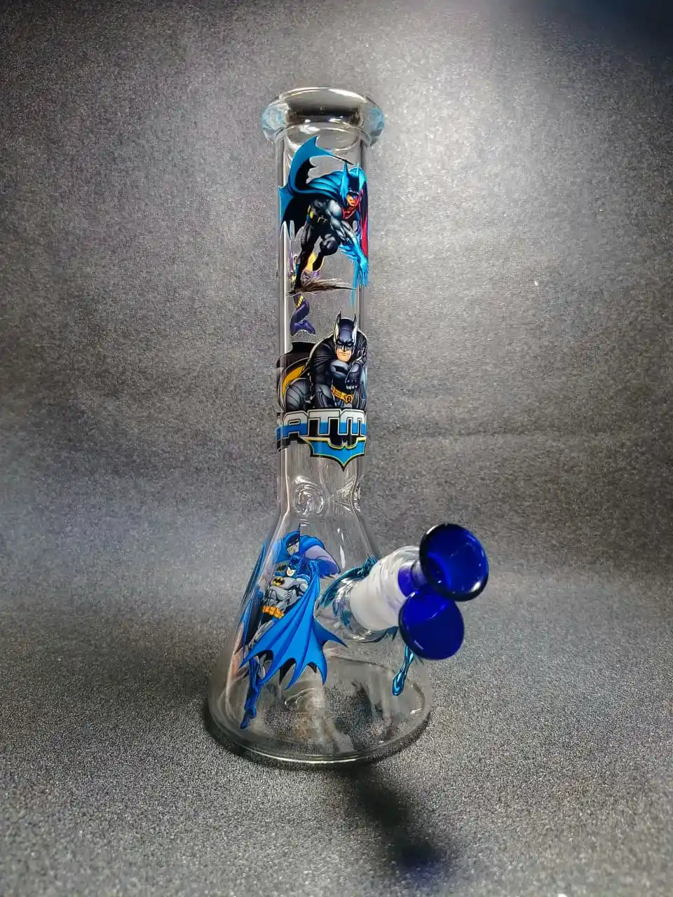 10" Dark Knight Batman Beaker Glass Bong