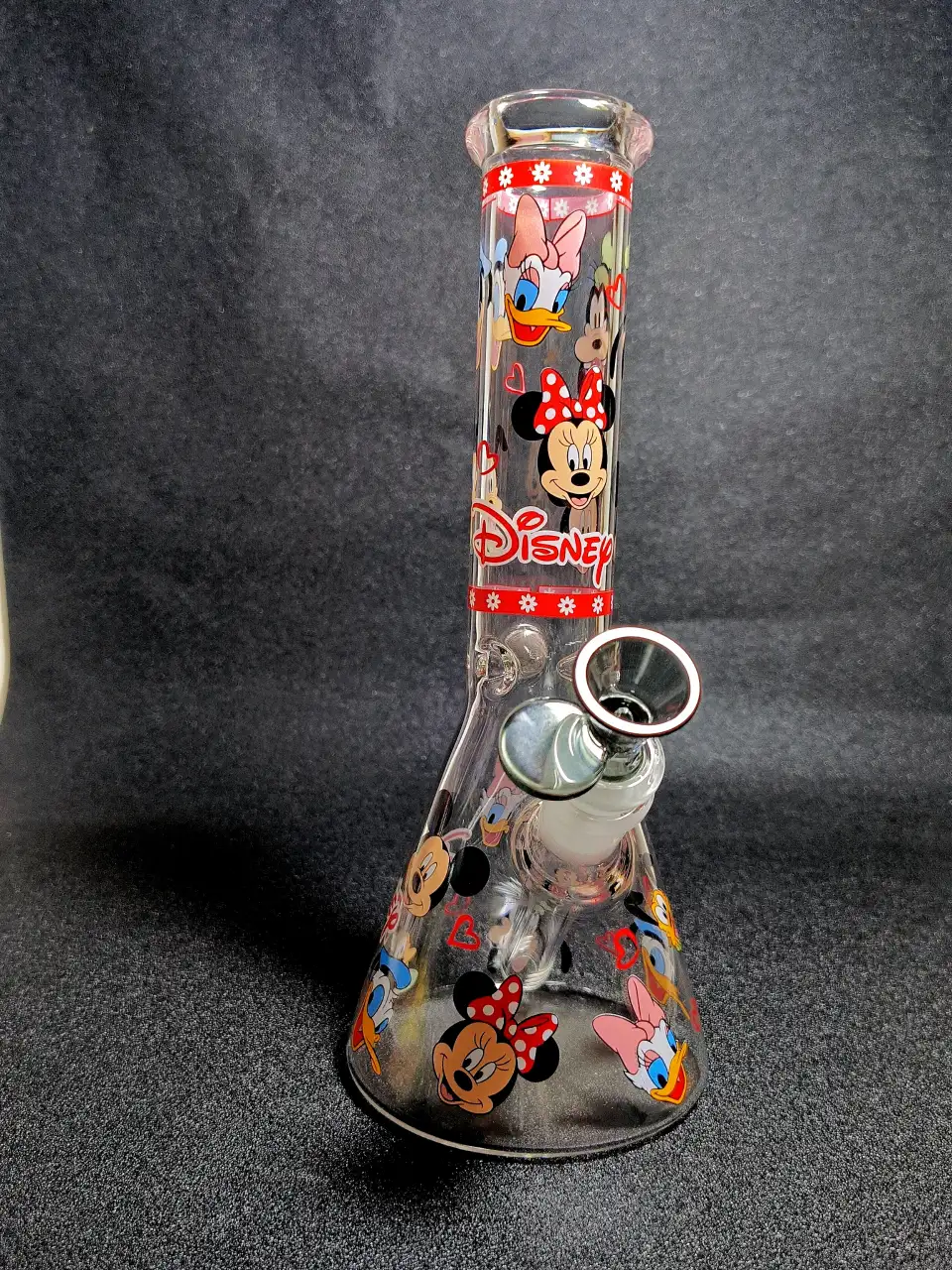 10" Disney Mickey & Friends Classic Beaker Glass Bong