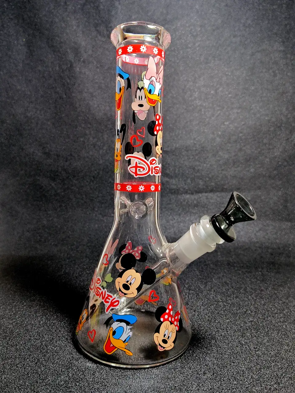 10" Disney Mickey & Friends Classic Beaker Glass Bong