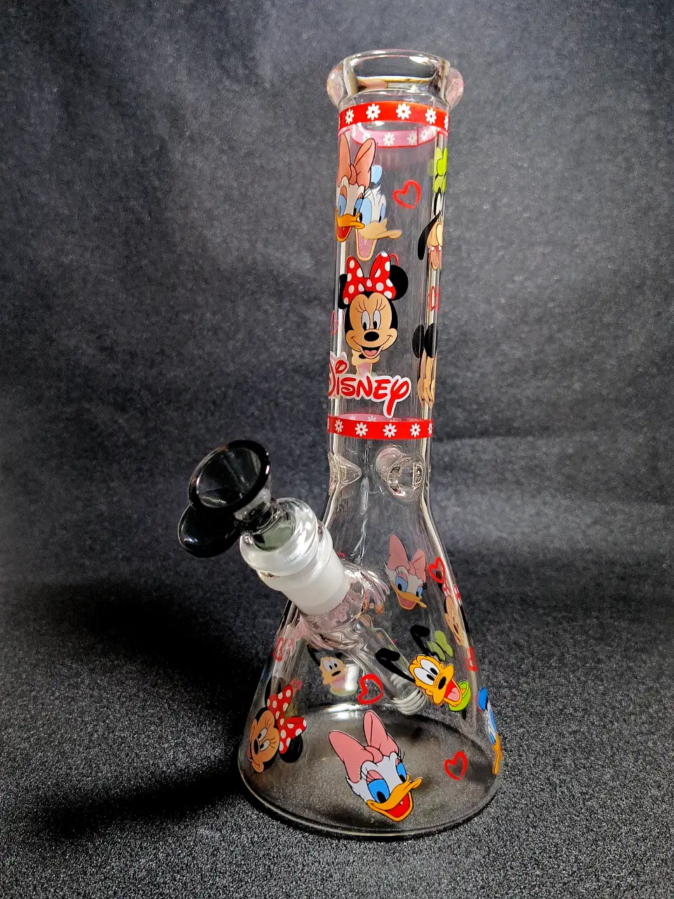 10" Disney Mickey & Friends Classic Beaker Glass Bong