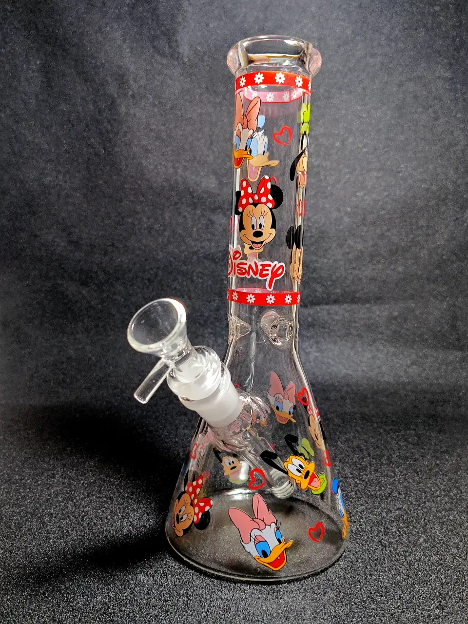 10" Disney Mickey & Friends Classic Beaker Glass Bong