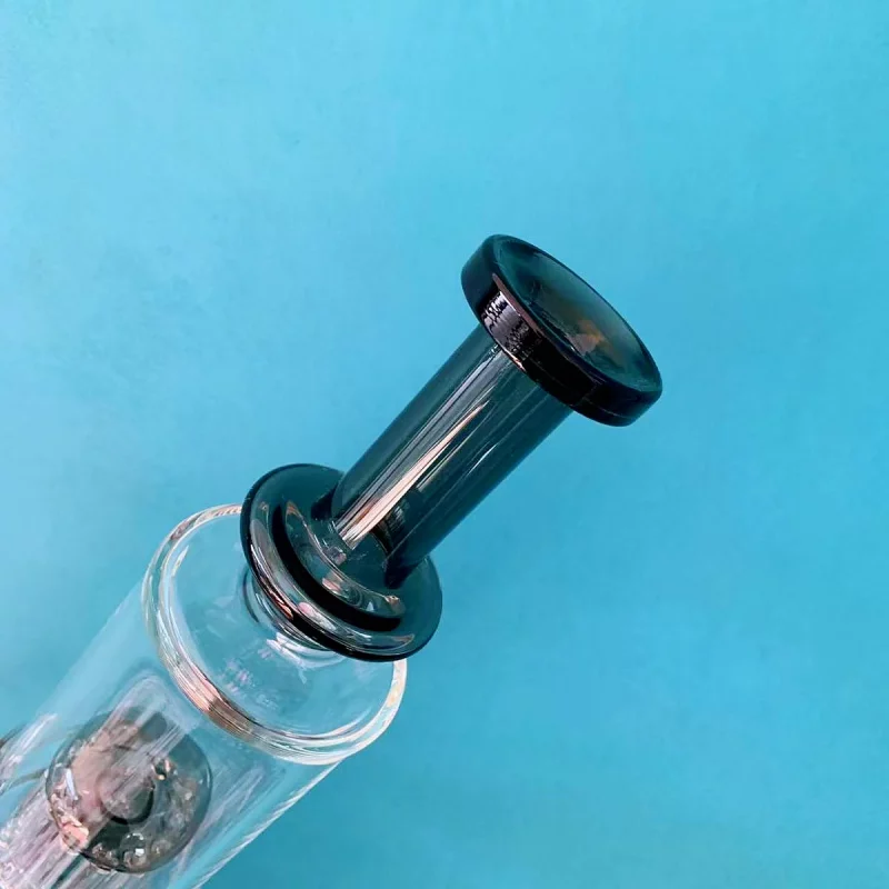 18" Dual-Chamber Bong with Double Tree Percs