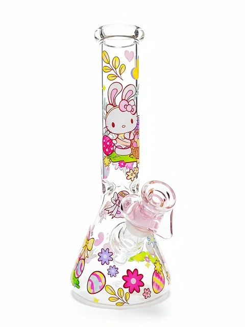 10” Easter Sanrio Beaker Glass Bong | Spring Garden Cutie Edition