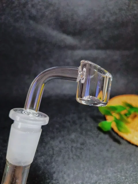 Flat Bottom Slanted Top Quartz Banger Nail – 14mm Male / 90° / 4mm