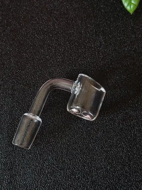 Flat Bottom Slanted Top Quartz Banger Nail – 14mm Male / 90° / 4mm