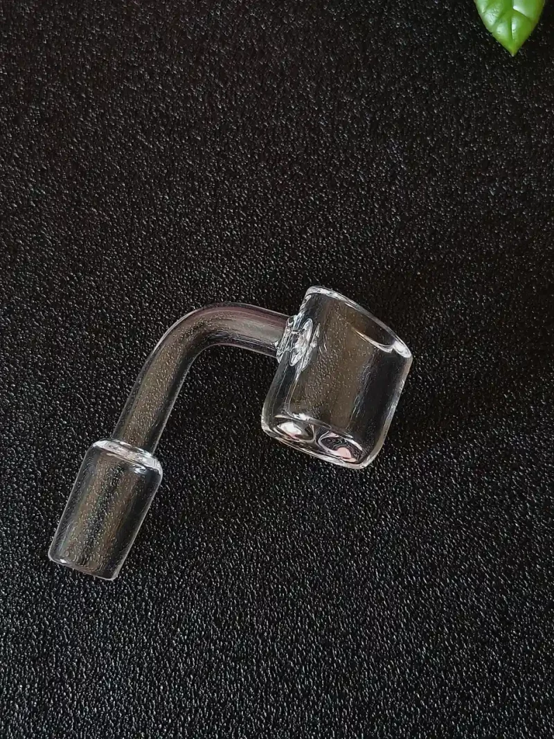 Flat Bottom Slanted Top Quartz Banger Nail – 14mm Male / 90° / 4mm