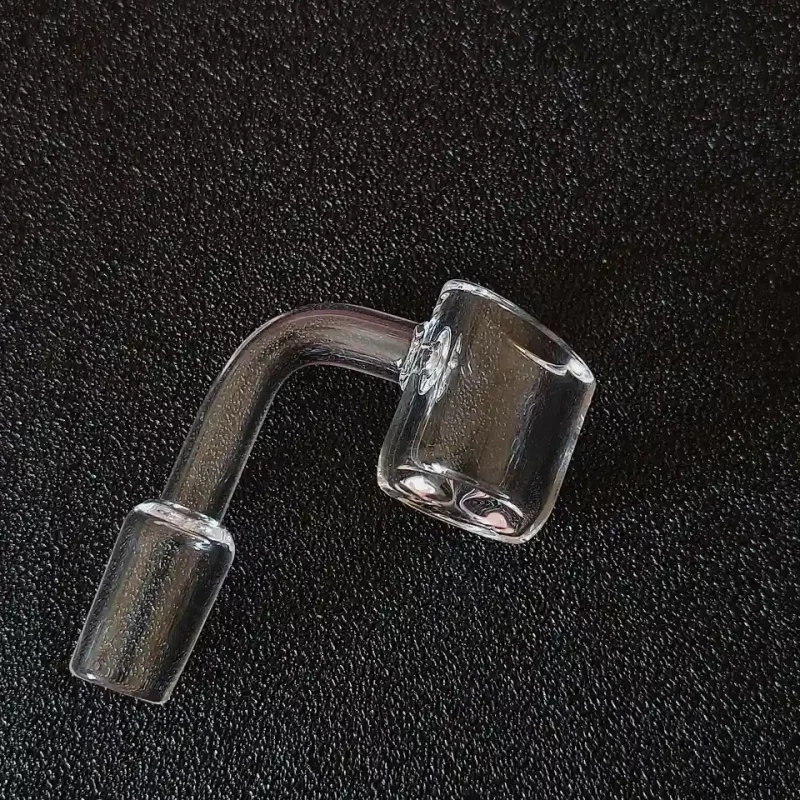 Flat Bottom Slanted Top Quartz Banger Nail – 14mm Male / 90° / 4mm
