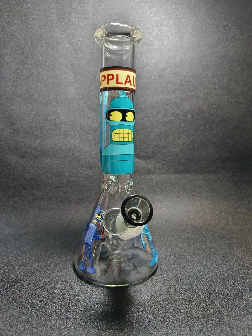 Futurama Bender Beaker Glass Bong
