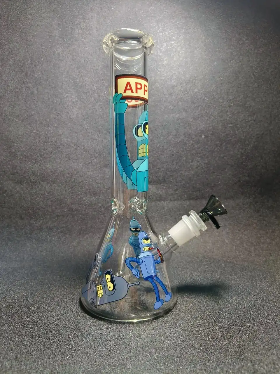 Futurama Bender Beaker Glass Bong