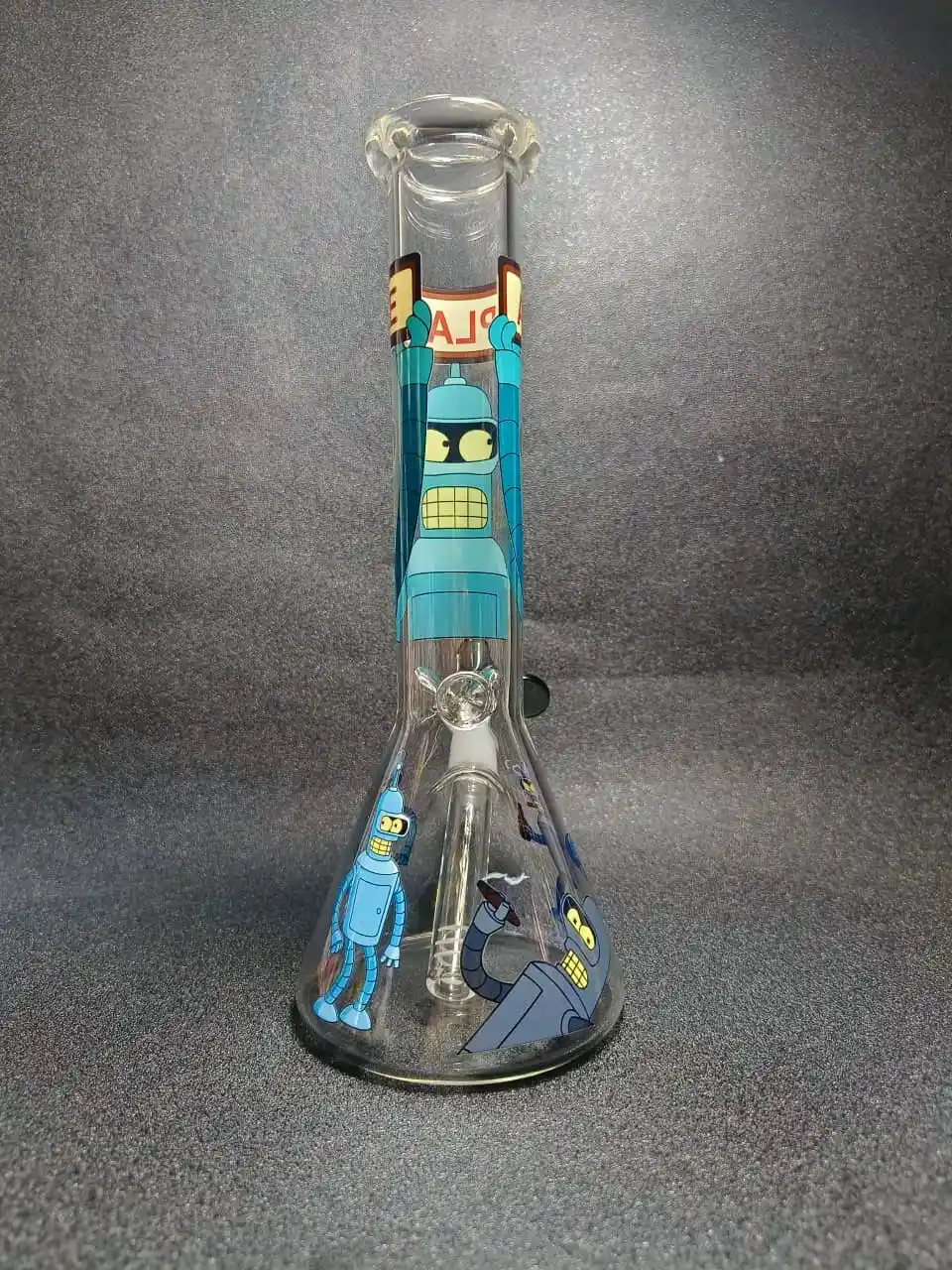 Futurama Bender Beaker Glass Bong