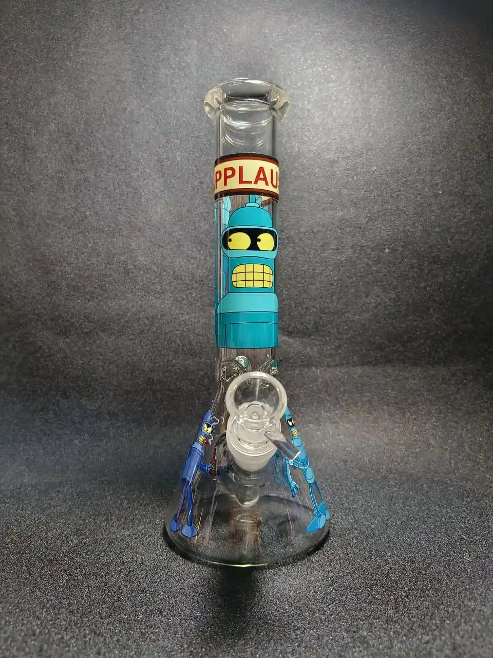 Futurama Bender Beaker Glass Bong