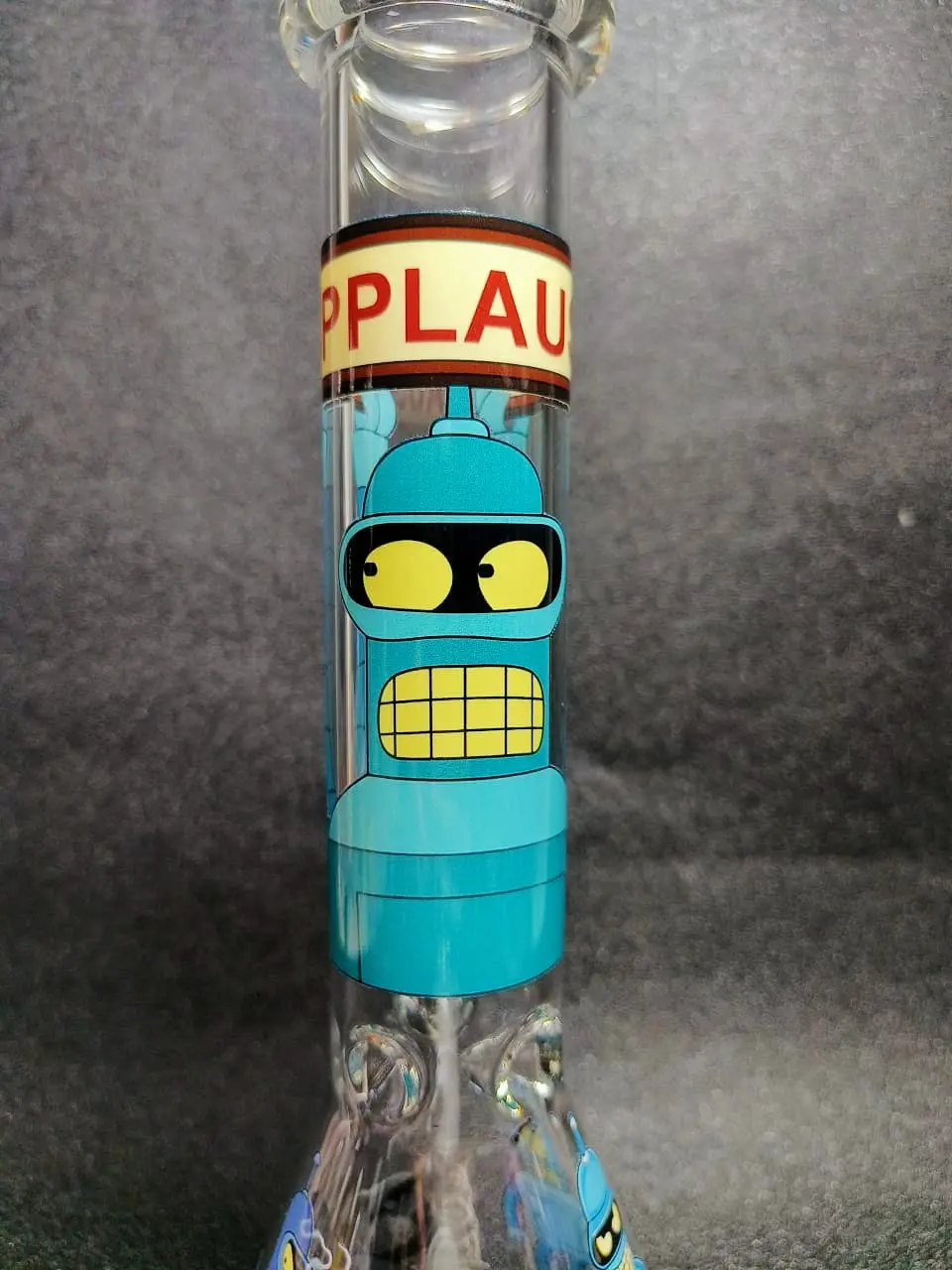 Futurama Bender Beaker Glass Bong