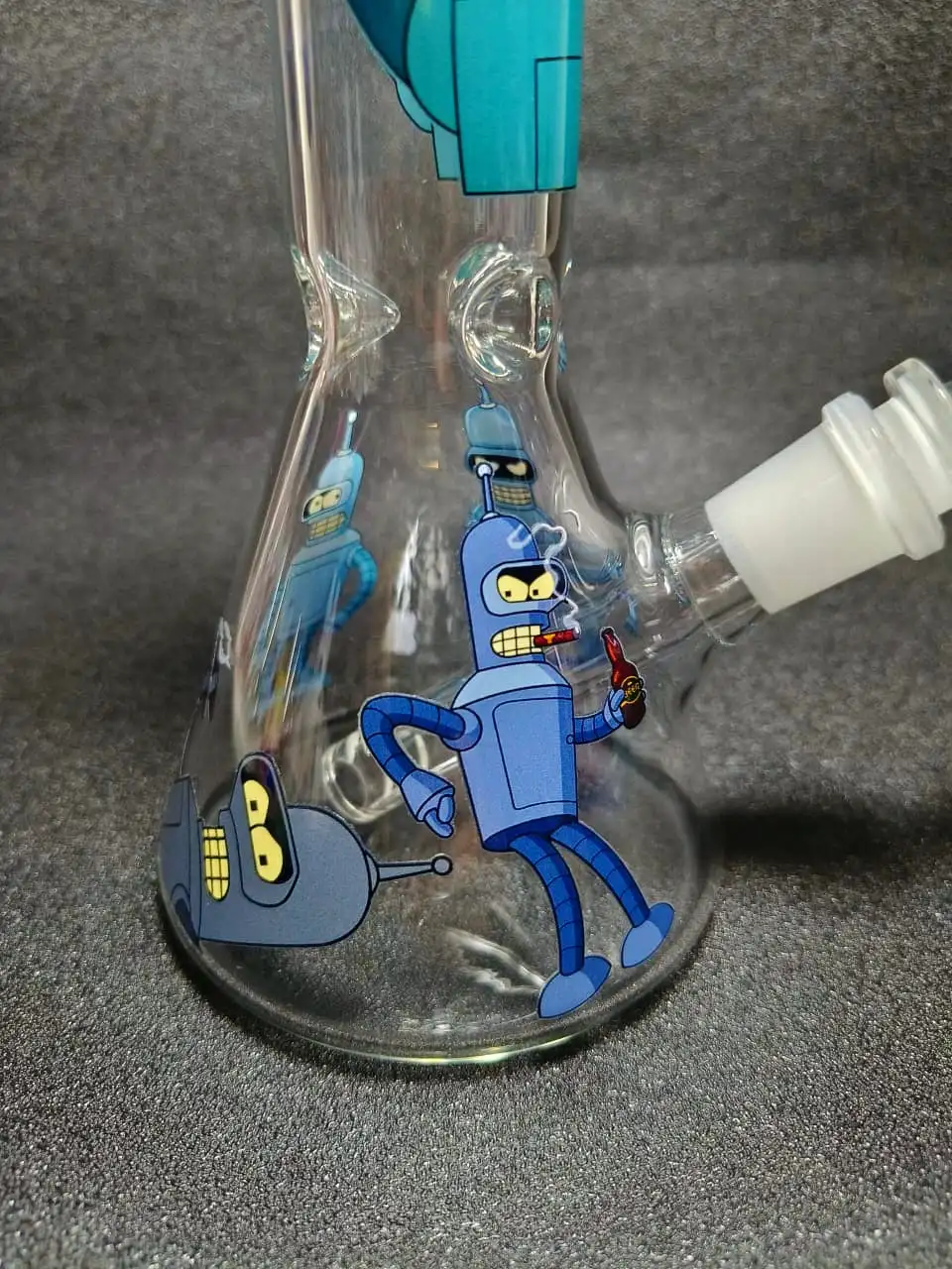 Futurama Bender Beaker Glass Bong