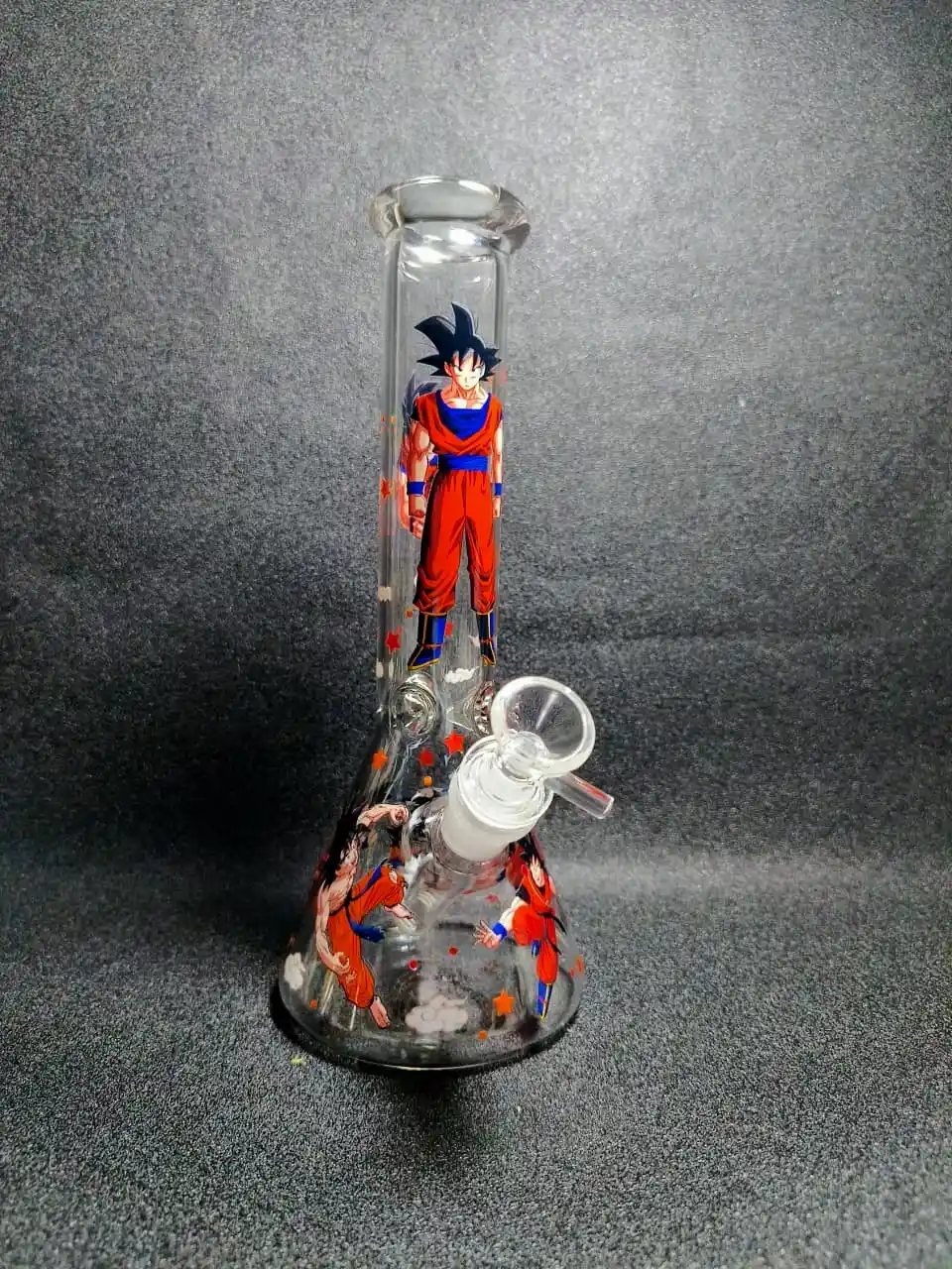10" Goku Dragon Ball Z Inspired Glass Bong