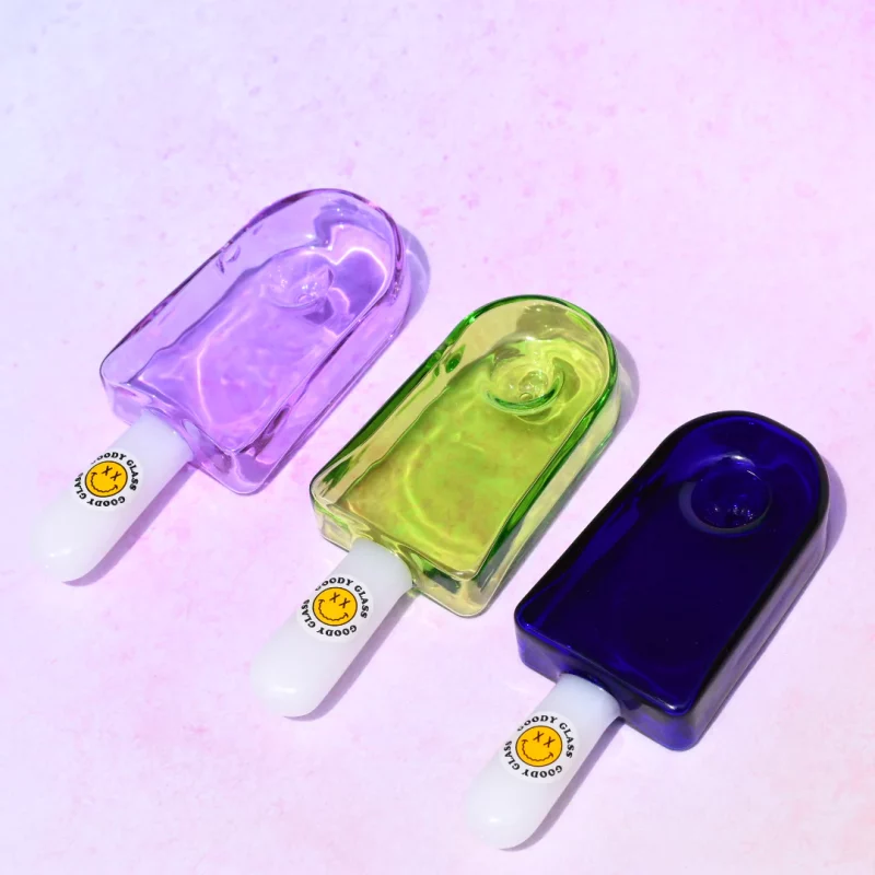4.5" Goody Glass Popsicle Hand Pipe