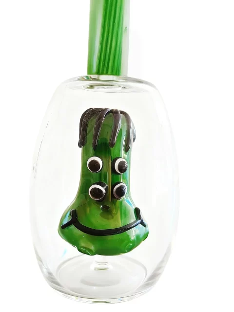 7.5″ Goofy Green Face Glass Bong 7.5" Goofy Green Face Glass Bong