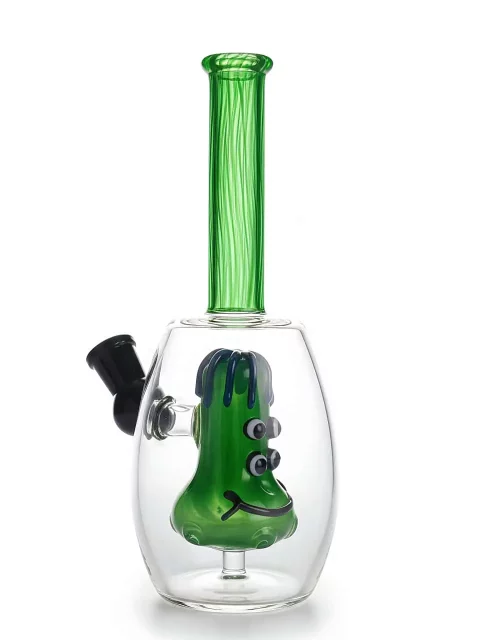 7.5″ Goofy Green Face Glass Bong 7.5" Goofy Green Face Glass Bong