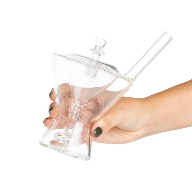 7" Grav® Martini Glass Bubbler