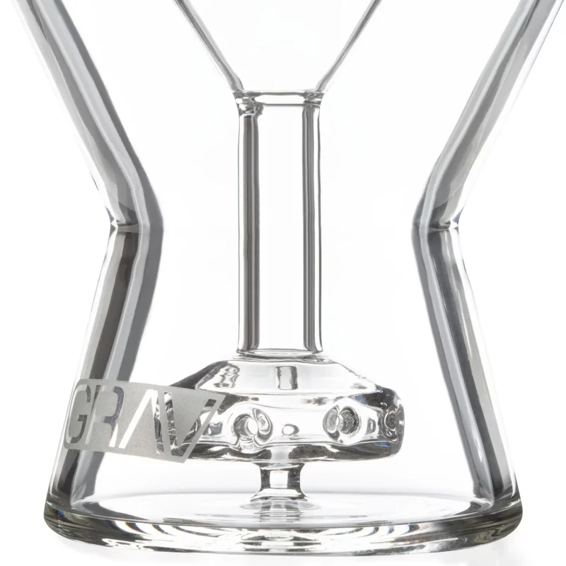 7" Grav® Martini Glass Bubbler