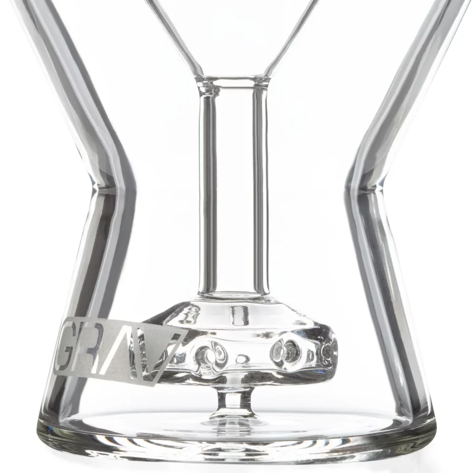 7" Grav® Martini Glass Bubbler