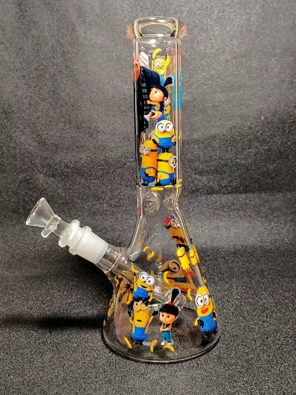 Gru & Minions Despicable Me Family Beaker Glass Bong | Playful Tribute