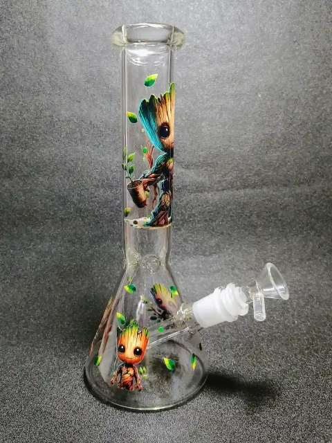 Guardians of the Galaxy Groot Beaker Glass Bong Guardians of the Galaxy Groot Beaker Glass Bong