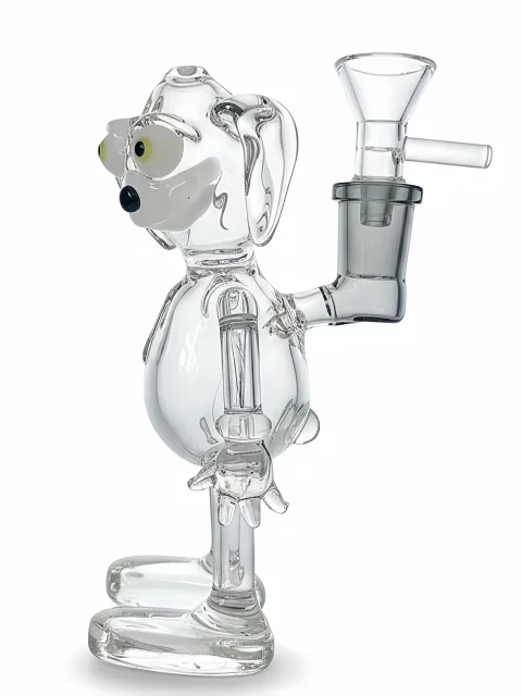 5.5″ Handcrafted Realistic Puppy Glass Bubbler Bong 5.5" Handcrafted Realistic Puppy Glass Bubbler Bong