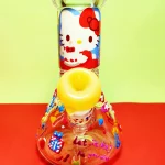 8" Hello Kitty Birthday Party Bong 5mm Thick Glass